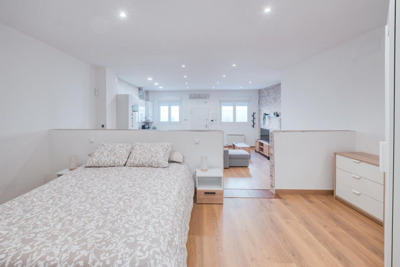 Loft Coqueto En Madrid A 2 Minutos Del Metro Apartment Bagian luar foto